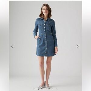 Levi’s Otto Western Denim Dress